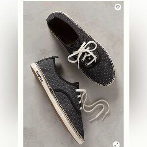 SeaVees Sorrento Polka-Dot Sneakers, size 7, NWOT, we’re sold at Anthropologie